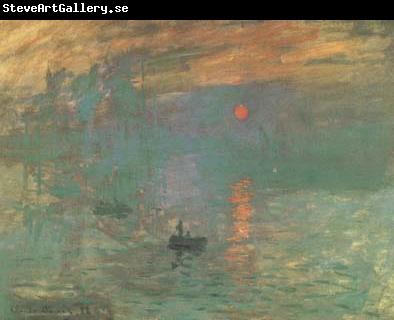 Claude Monet Impression Sunrise (mk09)